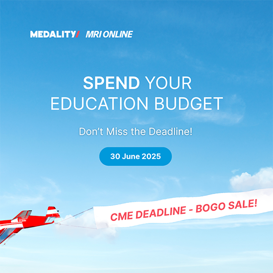 Medality/MRI Online - Use It Or Lose It Sale