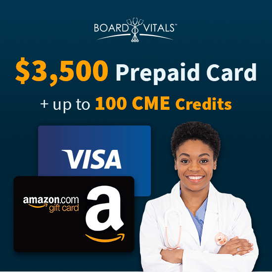BoardVitals CME Pro Plus Bundle w/ $3,000 Amazon or Visa Prepaid Card