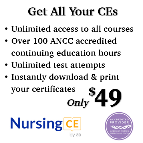 Nursing CE CEU Courses
