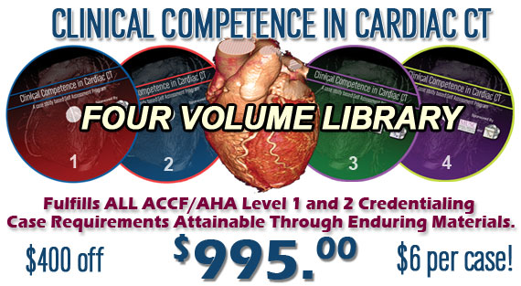 Clinical Competence in Cardiac CT Four Volume Library
