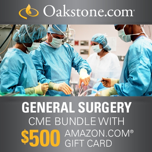 General Surgery CME Online Bundle: Two Review Programs - Journal Summaries - $500 Amazon Gift Card