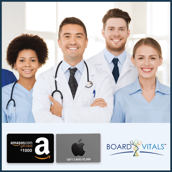 BoardVitals Online CME + MOC Internal Medicine Self-Assessment Activity with FREE $1,000 Amazon or Apple Gift Card