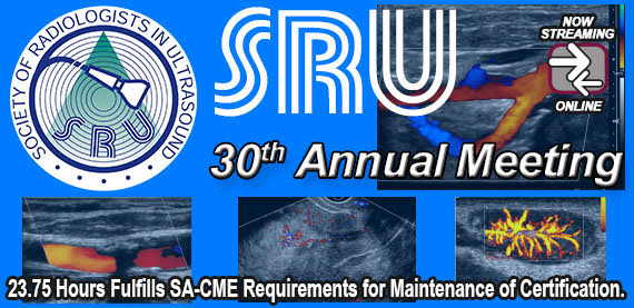 SRU (Society for Radiologists in Ultrasound) 30th Annual Meeting