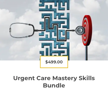Master Clinicians Urgent Care Mastery Skills Bundle with $50 Amazon Gift Card