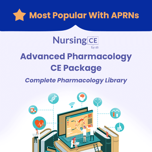 NursingCE Advanced Pharmacology CE Package for APRNs (Complete Pharmacology Library)