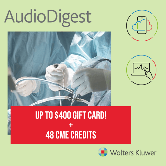 Audio Digest CME Trauma Topical Collection with up to $400 gift card