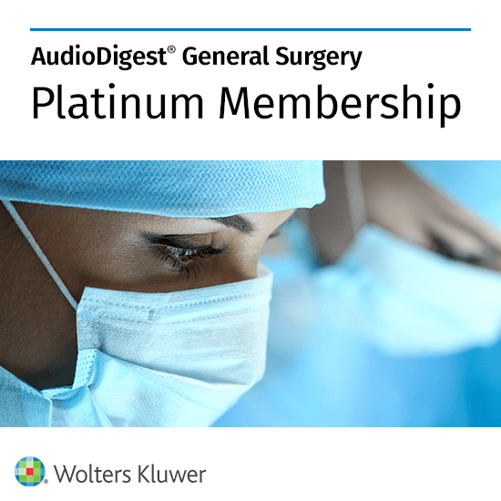 AudioDigest CME General Surgery Platinum Membership