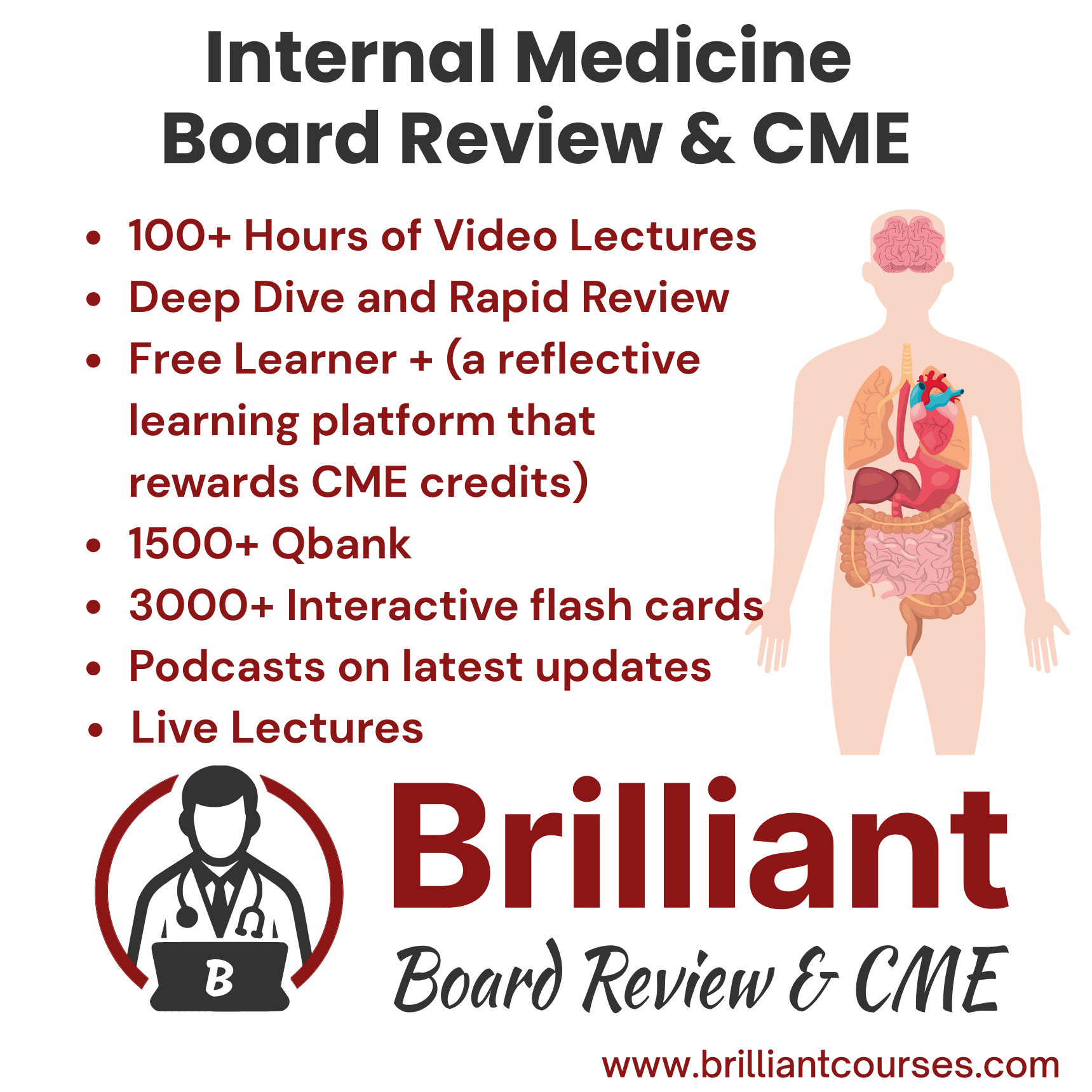 Brilliant Board Review – Internal Medicine Elite All Access Pass