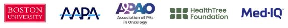Med-IQ, Boston University, AAPA, APAO, Health Tree Foundation