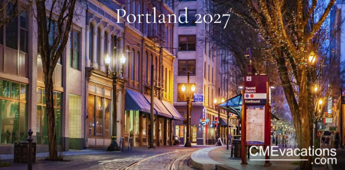 Portland, Oregon CME Conference - August 4-7, 2027 - Outpatient Medicine Update