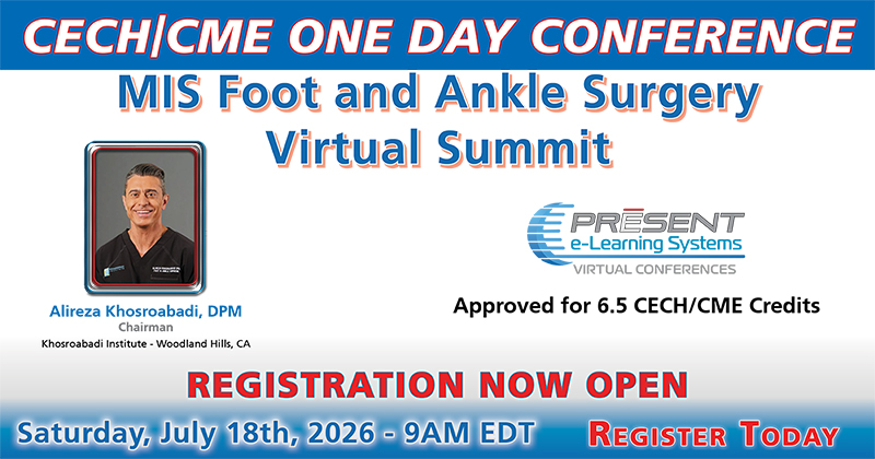 PRESENT MIS Foot and Ankle Surgery Virtual Summit - July 18, 2026