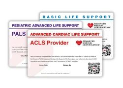 Advanced Medical Certification – ACLS + PALS + BLS Certification Bundle